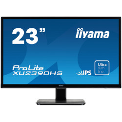Moniteur IIYAMA 23'' LED IPS 16 9 4ms 1920x1080 VGA DVI HDMI HP ULTRA MINCE XU23