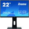 Moniteur IIYAMA 21,5 IPS 16 9 4ms1920x1080 VGA HDMI DisplayPort haut-parleurs U