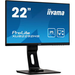 Moniteur IIYAMA 21,5 IPS 16 9 4ms1920x1080 VGA HDMI DisplayPort haut-parleurs U