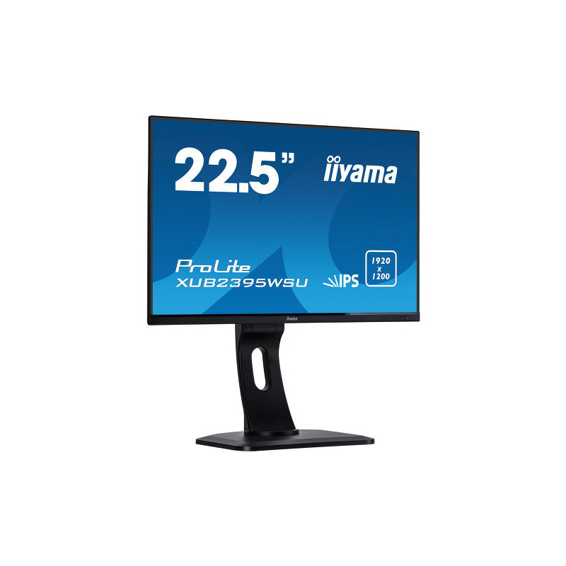Moniteur IIYAMA 23'' LED IPS 16 10 4ms1920x1080 VGA HDMI DisplayPort Hub USB 13c