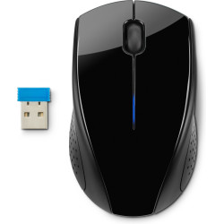 Souris sans fil HP 220 Noire Résolution capteur 1300 dpi connexion 2,4 Ghz 3 bou