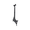 Support plafond MULTIBRACKETS Noir pr moniteur 25,4 cm 10 81,3 cm 32 Capacité 