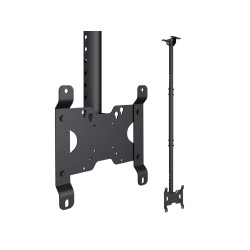Support plafond MULTIBRACKETS Noir pr moniteur 25,4 cm 10 81,3 cm 32 Capacité 