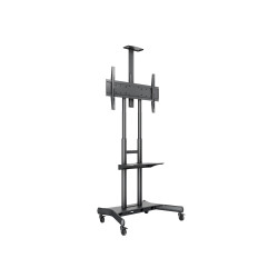 Support Pied à roulette MULTIBRACKE TS pr moniteur 139,7cm 55 2,03m 80 Capacit