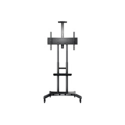 Support Pied à roulette MULTIBRACKE TS pr moniteur 139,7cm 55 2,03m 80 Capacit