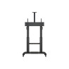 Support Pied à roulette MULTIBRACKE TS Noir pour moniteur 152,4cm 60 2,54m 100