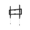 Support mural fixe MULTIBRACKETS Acier Noir pour moniteur 81,3cm 32 165,1cm 65