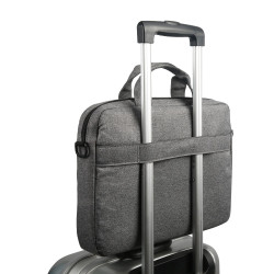 Lenovo Sacoche Laptop Casual 15.6 Polyester gris 400x300x55mm toile hydrofuge d