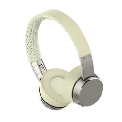 Lenovo Casque Yoga ANC Beige ss fil Suppression Active du bruit 800mAh Bluetooth
