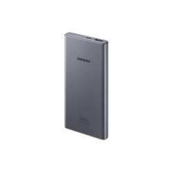 BATTERIE EXTERNE 10 000mhA - Gris Ultra rapide 25W USB typeC Charge 2 appareils 