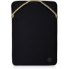 Housse protection HP 14 Noir Or reversible 37 x 27 x 1 cm 2F2J1AA souple et rob