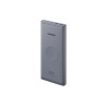 BATTERIE EXTERNE Induction 10 000mhA - Noir Charge rapide 25W Large compatibilit