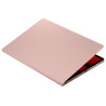 Book Cover Galaxy Tab S7   S8 (SM-T870) Brun 2 Positions Rangement S Pen Design 