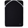 Housse protection HP 14 Noir Argent reversible 37 x 27 x 1 cm 2F2J1AA souple et