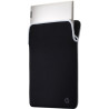 Housse protection HP 14 Noir Argent reversible 37 x 27 x 1 cm 2F2J1AA souple et