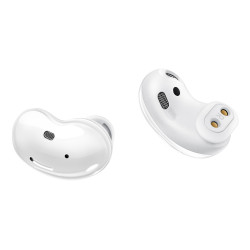 SAMSUNG Ecouteurs BT Galaxy Buds Live Blanc avec reducteur de bruits Design Hari