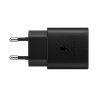 CHARGEUR SECTEUR ULTRA RAPIDE 25W USB Type-C to Type-C 1m Noir avec cable SAMSUN