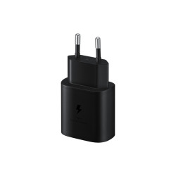 CHARGEUR SECTEUR ULTRA RAPIDE 25W USB Type-C to Type-C 1m Noir avec cable SAMSUN