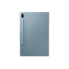 Book Cover Galaxy TAB S6 (SM-T860) Bleu Rangement S Pen - Design Fin Installatio