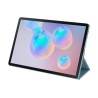 Book Cover Galaxy TAB S6 (SM-T860) Bleu Rangement S Pen - Design Fin Installatio
