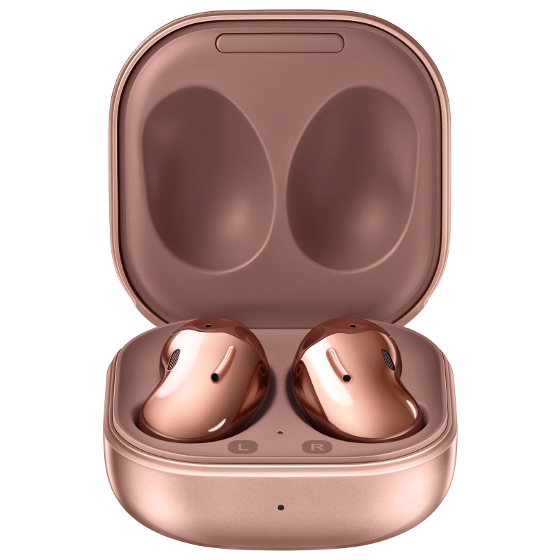 SAMSUNG Ecouteurs BT Galaxy Buds Live Bronze avec reducteur de bruit Design Hari