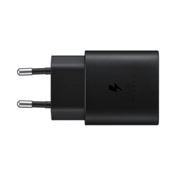 CHARGEUR SECTEUR RAPIDE 25W Port USB Type-C - COULEUR   Noir Sans c ble. SAMSUNG