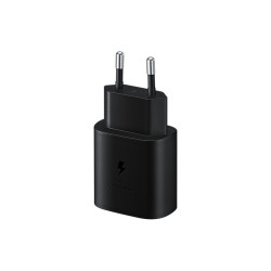 CHARGEUR SECTEUR RAPIDE 25W Port USB Type-C - COULEUR   Noir Sans c ble. SAMSUNG