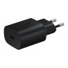 CHARGEUR SECTEUR RAPIDE 25W Port USB Type-C - COULEUR   Noir Sans c ble. SAMSUNG