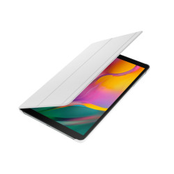 Book Cover Galaxy Tab A 2019 10 (SM-T510) Fine & Résistante - Blanc Fonction St