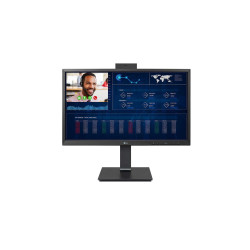 Ecran All in One LG 24   IPS Noir FHD Intel Celeron J4105 4Go DDR4 16Go eMMC Web