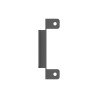 Plaque de connexion colonne MULTIBRACKETS Noir Acier, 90 kg, 2,1 kg, 155 mm pour
