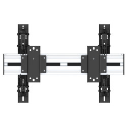 Fixation push in pop out MBW1U MULTIBRACKETS Silver pour moniteur 101,6cm 40 16