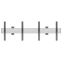Fixation double écran MULTIBRACKETS PRO Series MBW2U Silver pr moniteur 101,6 cm