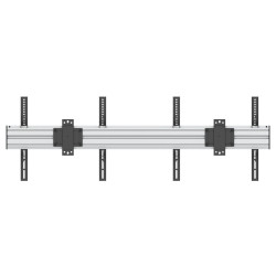 Fixation double écran MULTIBRACKETS PRO Series MBW2U Silver pr moniteur 101,6 cm