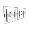 Fixation double écran MULTIBRACKETS PRO Series MBW2U Silver pr moniteur 101,6 cm