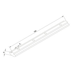 Rail d extension MULTIBRACKETS M PRO Series Aluminium