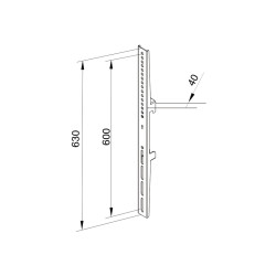 Bras d extension MULTIBRACKETS VESA 600 pour PRO Series