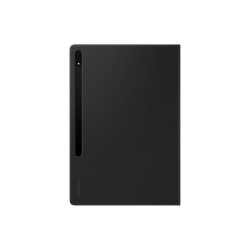 Note View Cover Tab S7+  S7Fe   S8+ Coloris Noir Book cover avec fenetre transpa