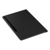 Note View Cover Tab S7+  S7Fe   S8+ Coloris Noir Book cover avec fenetre transpa