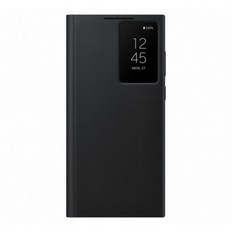 Galaxy S22 Ultra Smart Clear View Cover Noir SAMSUNG - EF-ZS908CBEGEW  