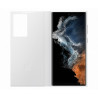 Galaxy S22 Ultra Smart Clear View Cover Blanc SAMSUNG - EF-ZS908CWEGEW   