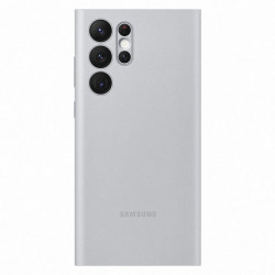 Galaxy S22 Ultra Smart Led View Cover Gris clair SAMSUNG - EF-NS908PJEGEW     