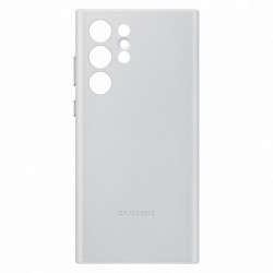 Galaxy S22 Ultra Coque en cuir Gris Clair SAMSUNG - EF-VS908LJEGWW    
