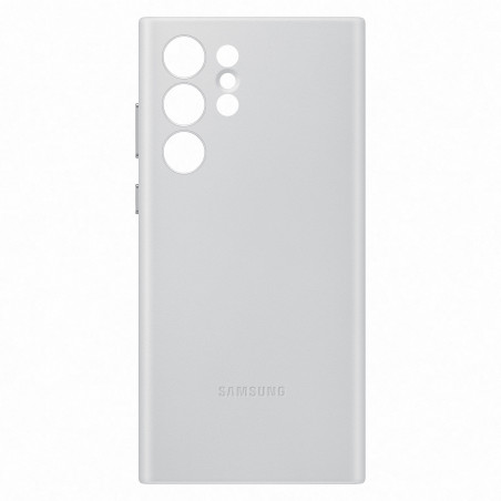 Galaxy S22 Ultra Coque en cuir Gris Clair SAMSUNG - EF-VS908LJEGWW    
