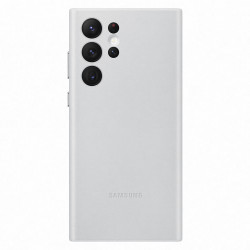 Galaxy S22 Ultra Coque en cuir Gris Clair SAMSUNG - EF-VS908LJEGWW    