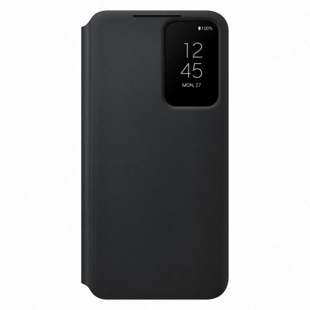 Galaxy S22 Smart Clear View Cover Noir SAMSUNG - EF-ZS901CBEGEW        