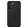 Galaxy S22 Smart Clear View Cover Noir SAMSUNG - EF-ZS901CBEGEW        