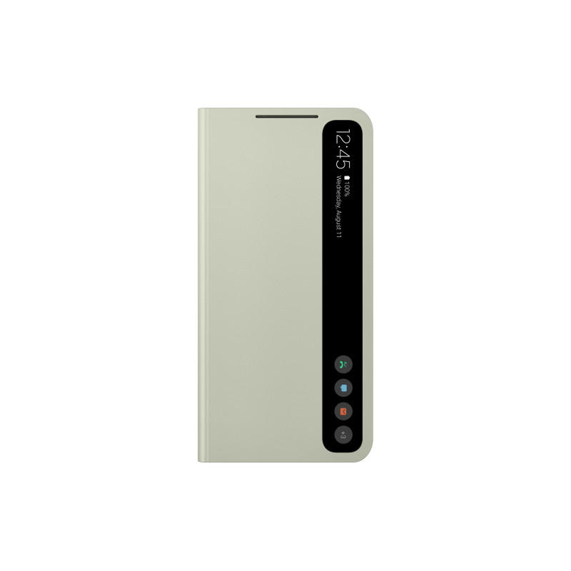 Galaxy S21Fe Smart Clear View Cover Vert Olive SAMSUNG - EF-ZG990CMEGEW Galaxy S21Fe Smart Clear View Cover Vert Olive SAMSUNG - EF-ZG990CMEGEW