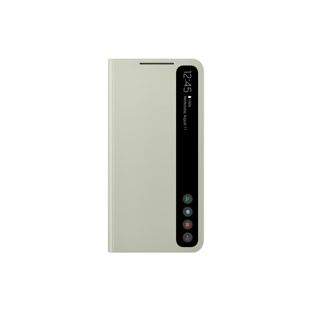 Galaxy S21Fe Smart Clear View Cover Vert Olive SAMSUNG - EF-ZG990CMEGEW         