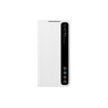 Galaxy S21Fe Smart Clear View Cover Blanc SAMSUNG - EF-ZG990CWEGEW         
